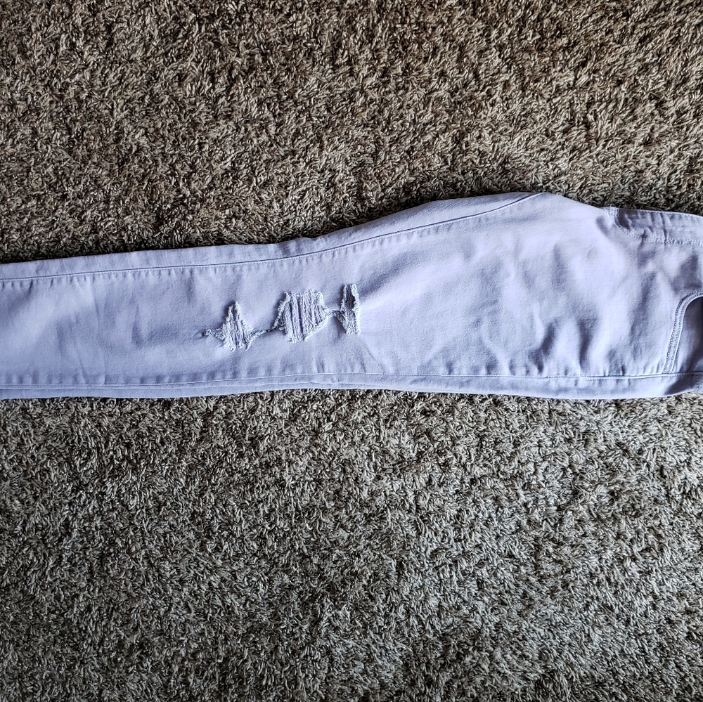 🆕️Purple High Rise Skinny Jeans - Picture 3 of 7